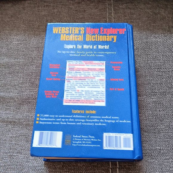 Webster's New Explorer Medical Dictionary - Picture 2 of 9